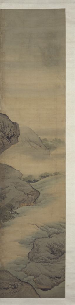 图片[2]-Picture screen of Yuanjiang with bamboo buds and pines-China Archive